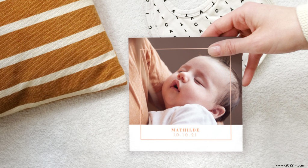 Craft Your Perfect Personalized Birth Announcement Card