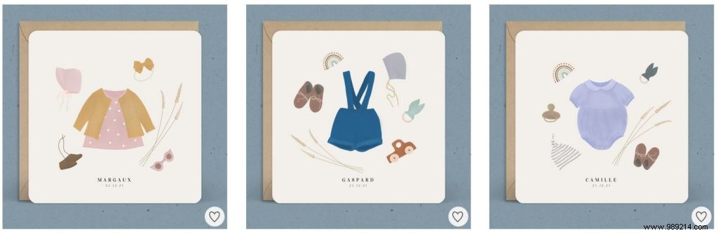 Craft Your Perfect Personalized Birth Announcement Card