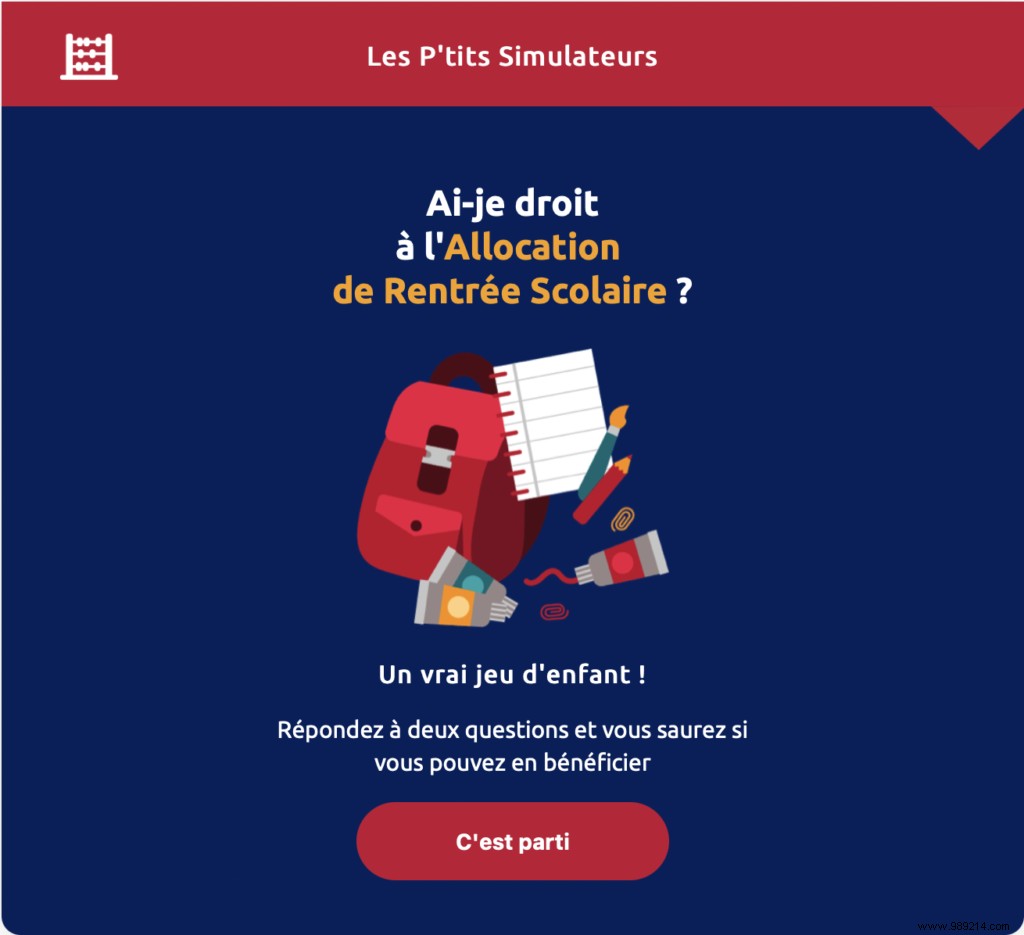 Estimate Your Back-to-School Allowance: Free ARS Simulator from Aide-Sociale.fr