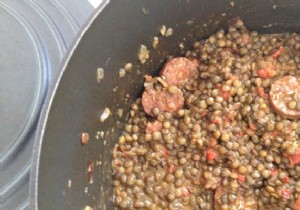 Hearty Green Lentils with Chorizo and Espelette Pepper: Easy Recipe