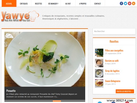 Yawye.fr: You Are What You Eat – A Gourmet s Passionate Guide to Culinary Excellence