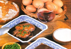 Authentic Eggs Poached in Red Wine: A Burgundian Classic
