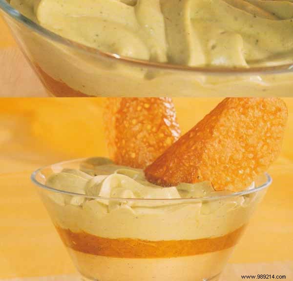 Exquisite Apricot Crème Shake with Lemongrass and Pistachio