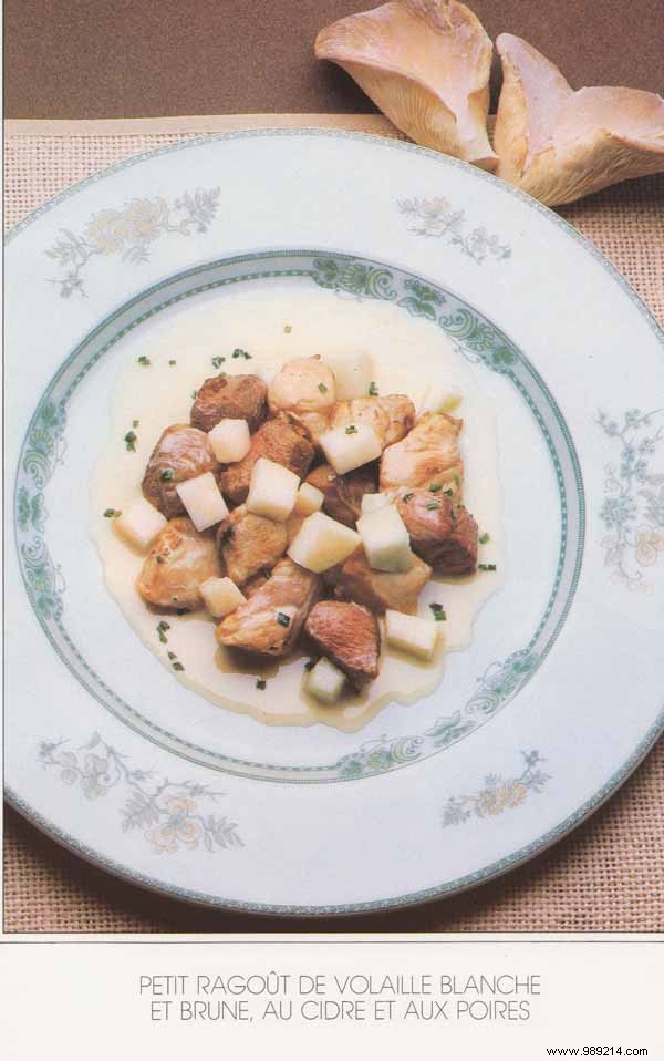 Gourmet Small Snail Stew with Farfalle, Slivered Almonds, and Hazelnuts