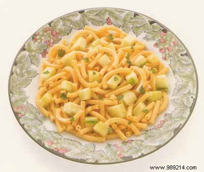 Creamy Cucumber Macaroni Salad Recipe (Serves 4)