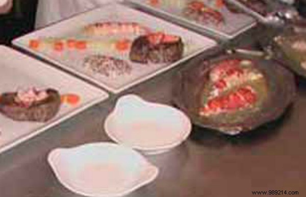 Chef Hubert s Luxurious Surf and Turf: Rump Steak and Lobster with Coral Emulsion, Chayote Brunoise, and Camargue Red Rice Risotto