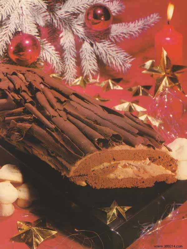 Decadent Chocolate Chestnut Christmas Roll Recipe