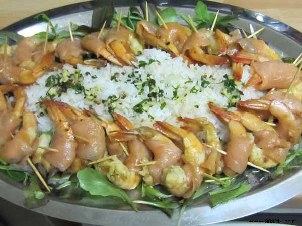Authentic Creole Shrimp with Crunchy Water Chestnuts Recipe