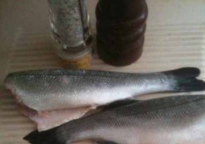 Fresh Mediterranean Sea Bass Poached in Court-Bouillon with Star Anise Beurre Blanc