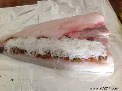 Barbecued Stuffed Hake en Papillote: A Chef s Seafood Masterpiece