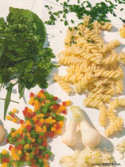 Refreshing Wild Herb Torti Pasta Salad Recipe (Serves 4)