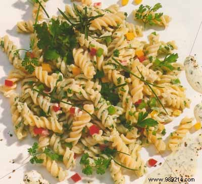 Refreshing Wild Herb Torti Pasta Salad Recipe (Serves 4)
