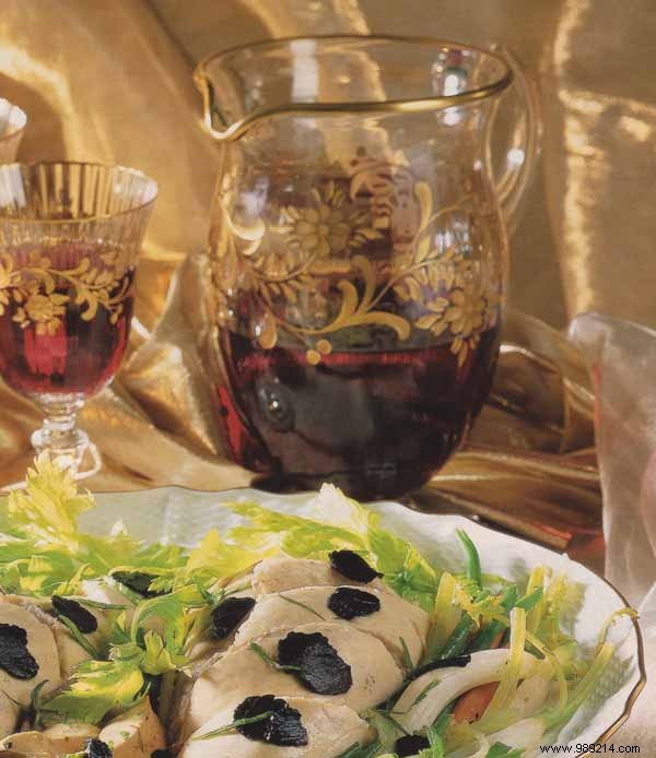 Luxurious Pot-au-Feu with Free-Range Capon, Duck Foie Gras, and Black Truffle Slices