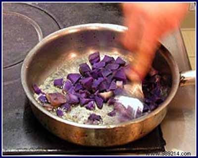 Semi-Cooked Red Mullet Rosette with Herbs, Crushed Vitelotte Potatoes, and Irouléguy Liver Emulsion