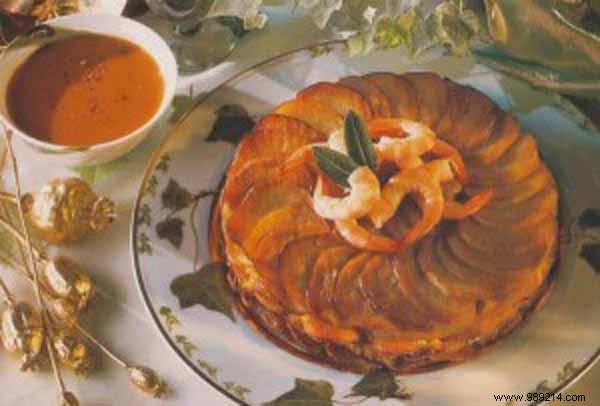 Savory Prawn and Potato Cake Recipe for 6