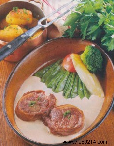 Succulent Lamb Noisettes with Floc de Gascogne, Golden Apples, and Gourmet Peas – Chef Hubert s Recipe