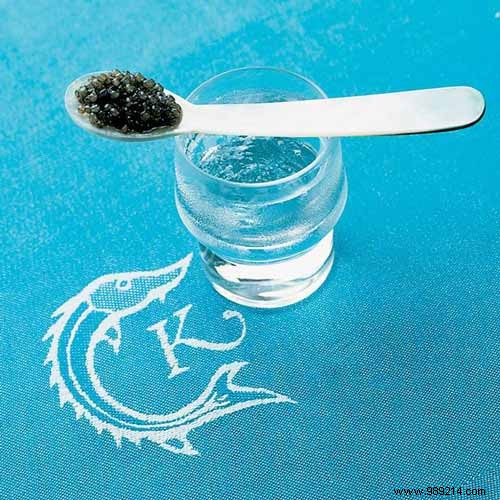 Exquisite Clear Oysters with Iodized Veil, Whipped Mignonette Cream, and Oscietra Caviar