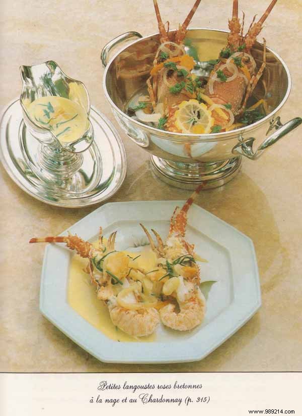 Breton Pink Chips Lobsters Poached in Chardonnay: Alain Chapel s Timeless Recipe