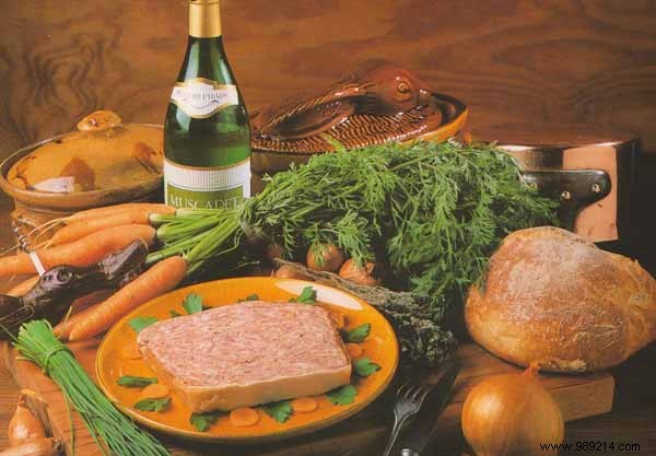 Authentic French Rabbit Terrine with Muscadet and Fine Herbs