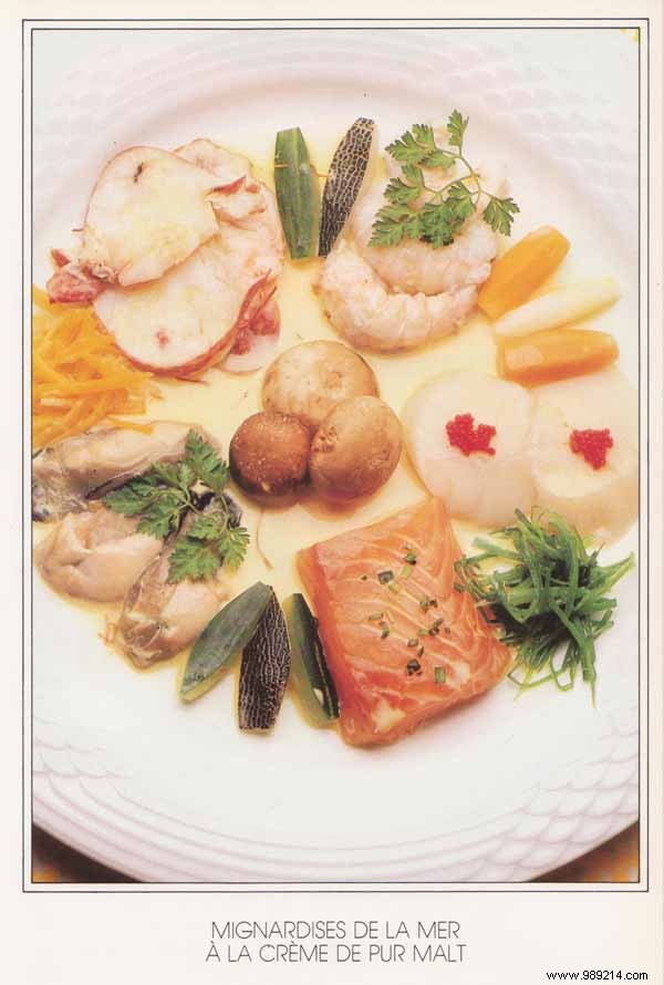 Exquisite Seafood Medley with Single Malt Whisky Cream Sauce