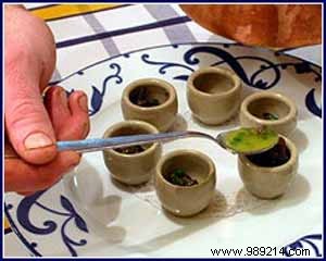 Gourmet Burgundy Snail Fricassee with Walnut Butter and Smyrna Raisins