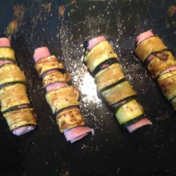 Chef Hubert s Aubergine Confit Rolls with Parisian Ham