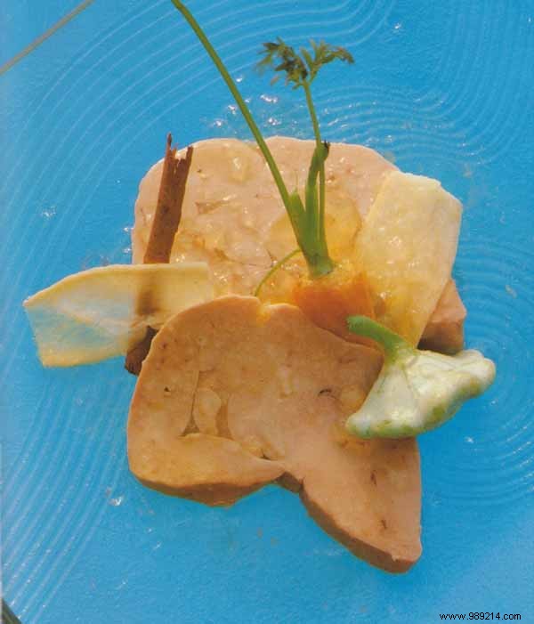 Exquisite Glazed Duck Foie Gras Nage: Authentic Recipe from Hotel du Palais