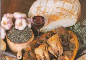 Roasted Partridges with Lentils and Milk Cap Mushrooms: An Authentic French Autumn Classic