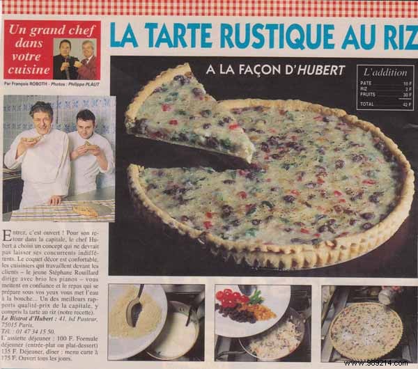 Hubert s Rustic Rice Pie: Authentic French Dessert Recipe
