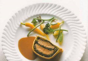 Herb-Crusted Rack of Lamb in Delicate Pastry Crust