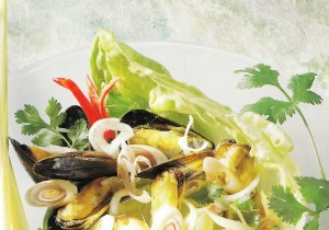 Fresh Lemongrass Mussel Salad: Authentic Recipe from Scotto Sisters