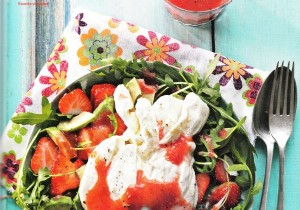 Creamy Burrata and Strawberry Salad Recipe