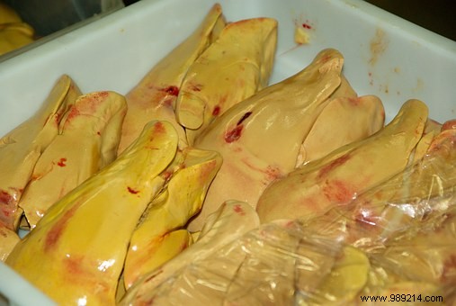 Exquisite Duck Foie Gras Rösti with Sautéed Poultry Livers and Vegetable Ragout by Chef Hubert