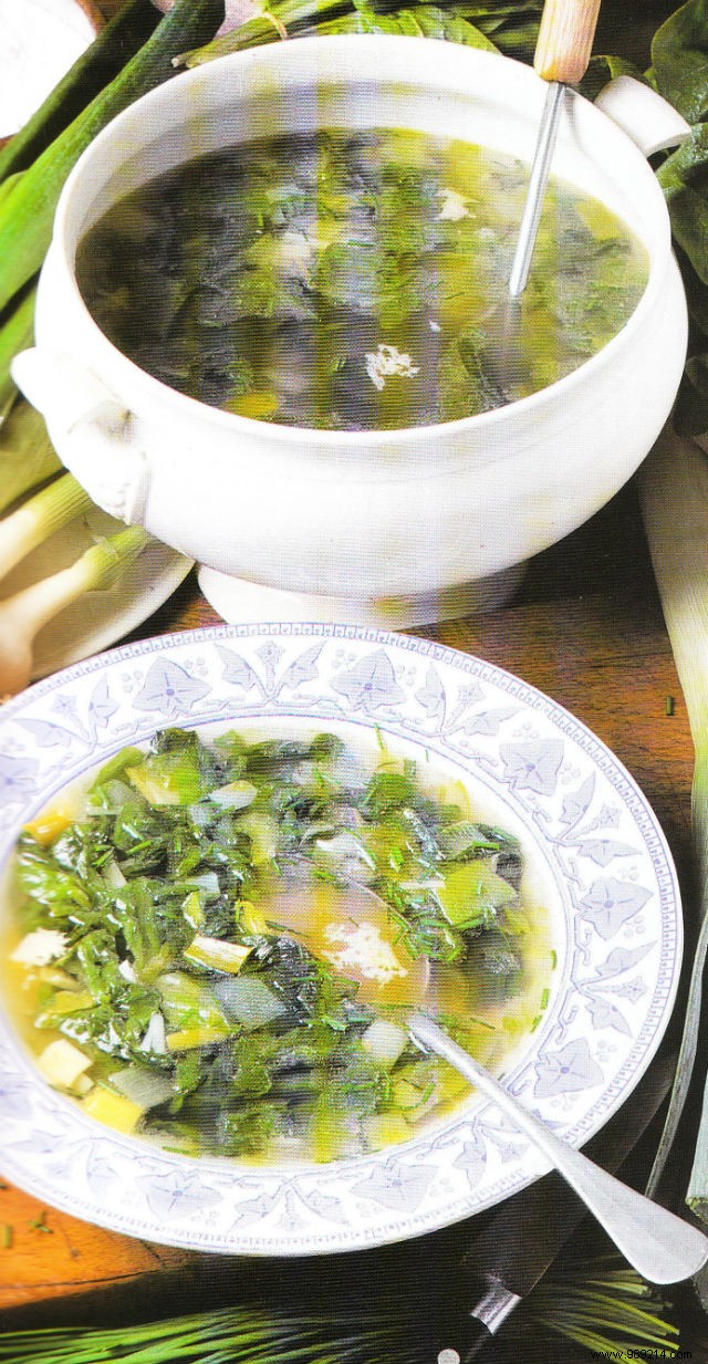 Authentic Green Sorrel Soup: Traditional Recipe from Savoie-Dauphiné