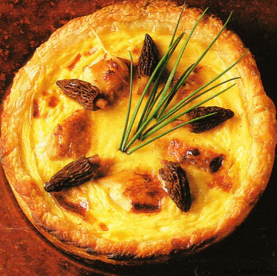 Exquisite Morel and Sweetbread Tartlets: A Gourmet Recipe for 6