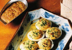 Elegant Stuffed Eggs with Meaux Mustard and Fresh Herbs – Chef Hubert s Recipe
