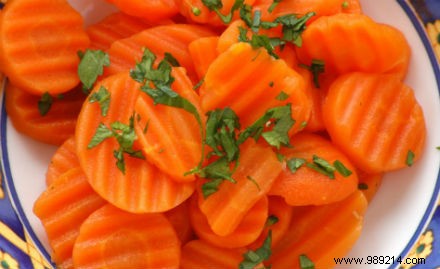 Tender Flank Steak with Mustard Butter and Classic Vichy Carrots