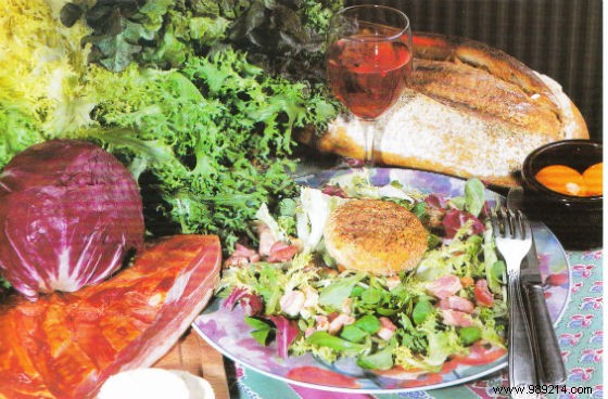 Authentic Warm Goat Cheese Salad: Provençal Classic Recipe