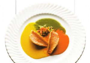 Red Mullet with Vibrant Three-Pepper Sauces: A Chanteclerc Nouvelle Cuisine Classic