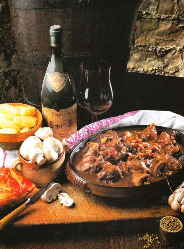 Authentic Coq au Vin: Traditional Burgundy Chicken in Red Wine