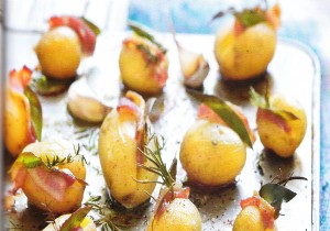 Bacon-Stuffed Baked Baby Potatoes: Quick and Easy Recipe