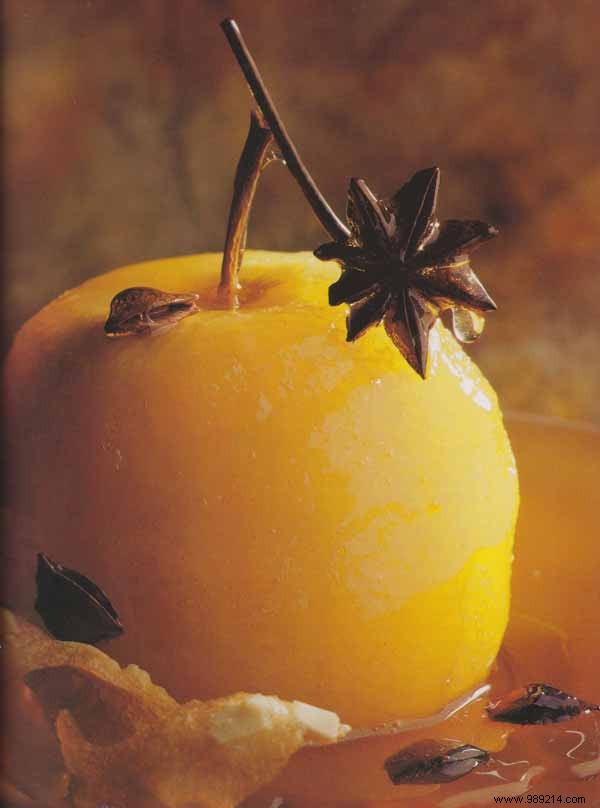 Poached Apples in Star Anise Honey Syrup: An Elegant Dessert from the Scotto Sisters