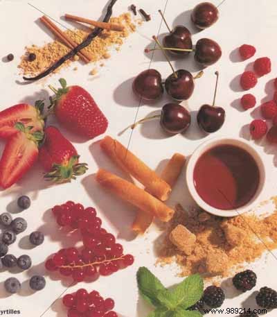 Spiced Red Fruit Soup: Aromatic Berry Dessert Poached in Mulled Wine