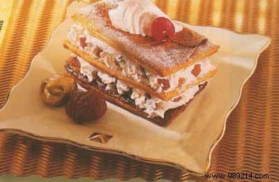 Exquisite Candied Chestnut Mille-Feuille: A Professional French Pastry Recipe