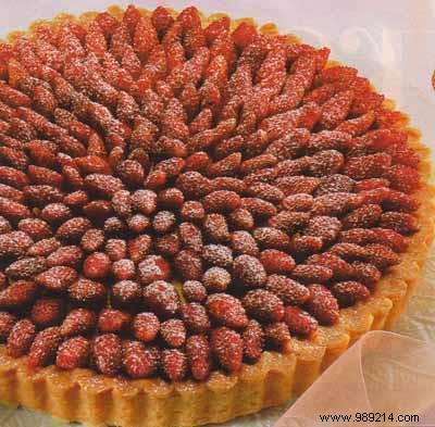 Exquisite Thin Wild Strawberry Tart with Premium Isigny Butter – Chef Hubert s Recipe