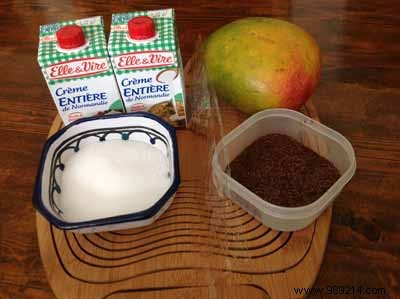 Chef Hubert s Exquisite Mango Panna Cotta with Vanilla Sugar and Lemon Balm