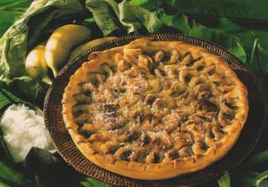 Exotic Banana Coconut Pie Recipe for 6