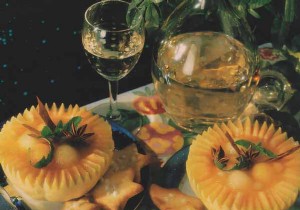 Exquisite Melon Compote with Cinnamon, Vanilla, and Ginger