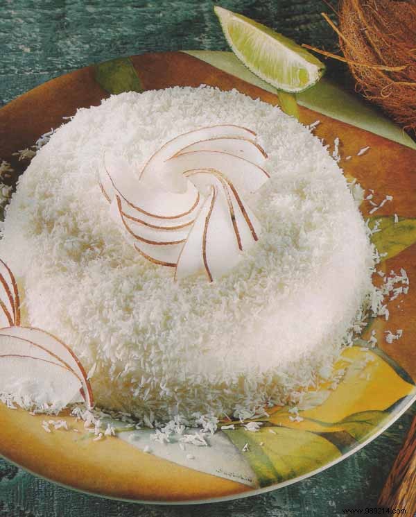 Caribbean White Cloud: Creamy Coconut Rum Dessert Recipe