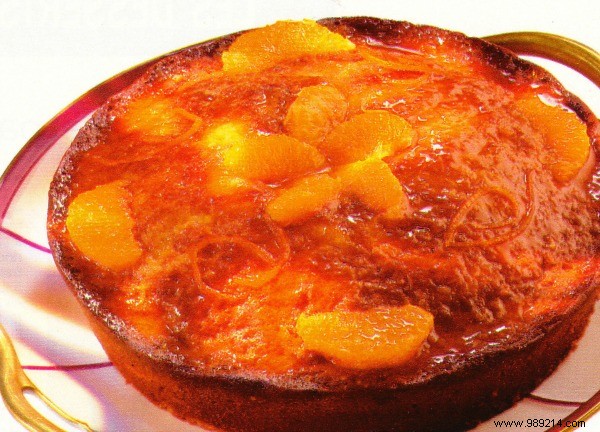 Moist Orange Fondant Cake Recipe: A Zesty Homemade Dessert for 6